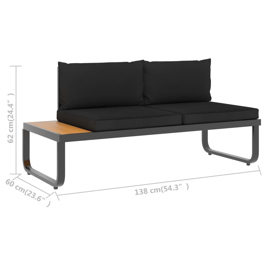 VidaXL Sofa métal  