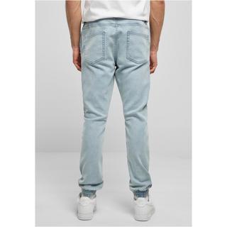 URBAN CLASSICS  Joggers denim lavorato a maglia Urban Classics 