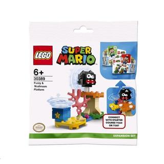 LEGO  Super Mario 30389 - Fuzzy & Pilz Platform-Erweiterungsset 