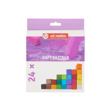 Talens 9029024M pastello Colori a cera Morbido Colori assortiti 24 pz