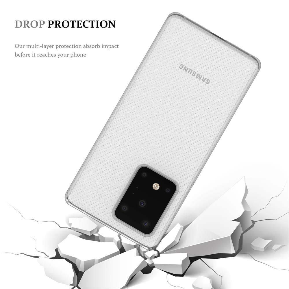 Cadorabo  Housse compatible avec Samsung Galaxy S20 ULTRA - Coque de protection en silicone TPU flexible 