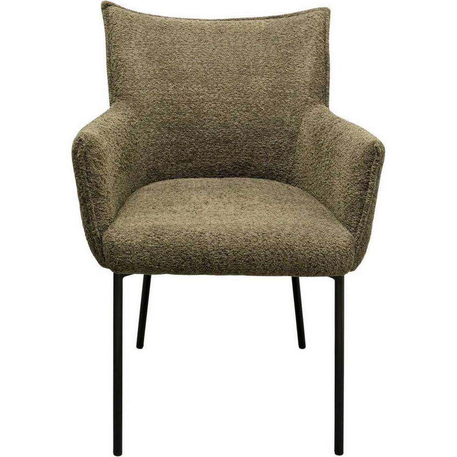 Armlehnstuhl Selma olive