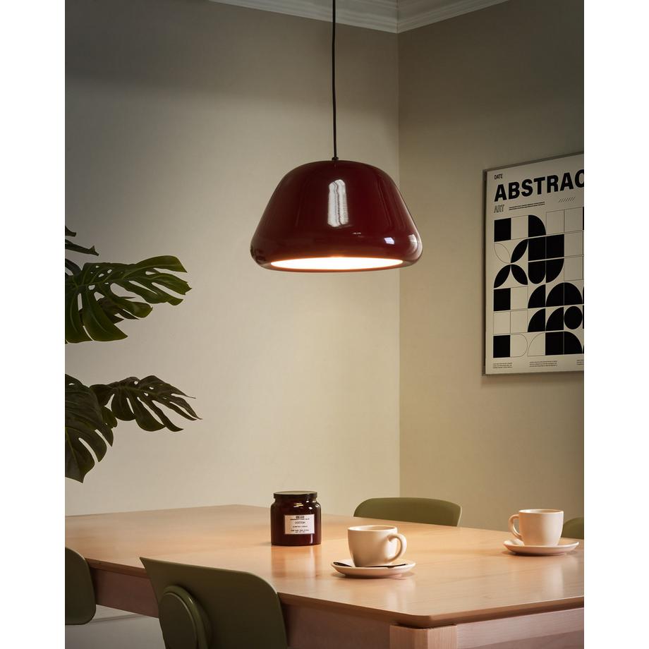 Beliani Hängelampe aus Eisen Retro JOKU  