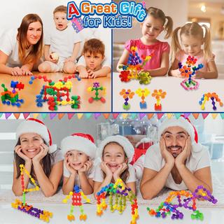 Activity-board  Kreatives Spielzeug-Baustein-Set - 100 PCS Puzzle-Spielzeug für Kinder erstellen 