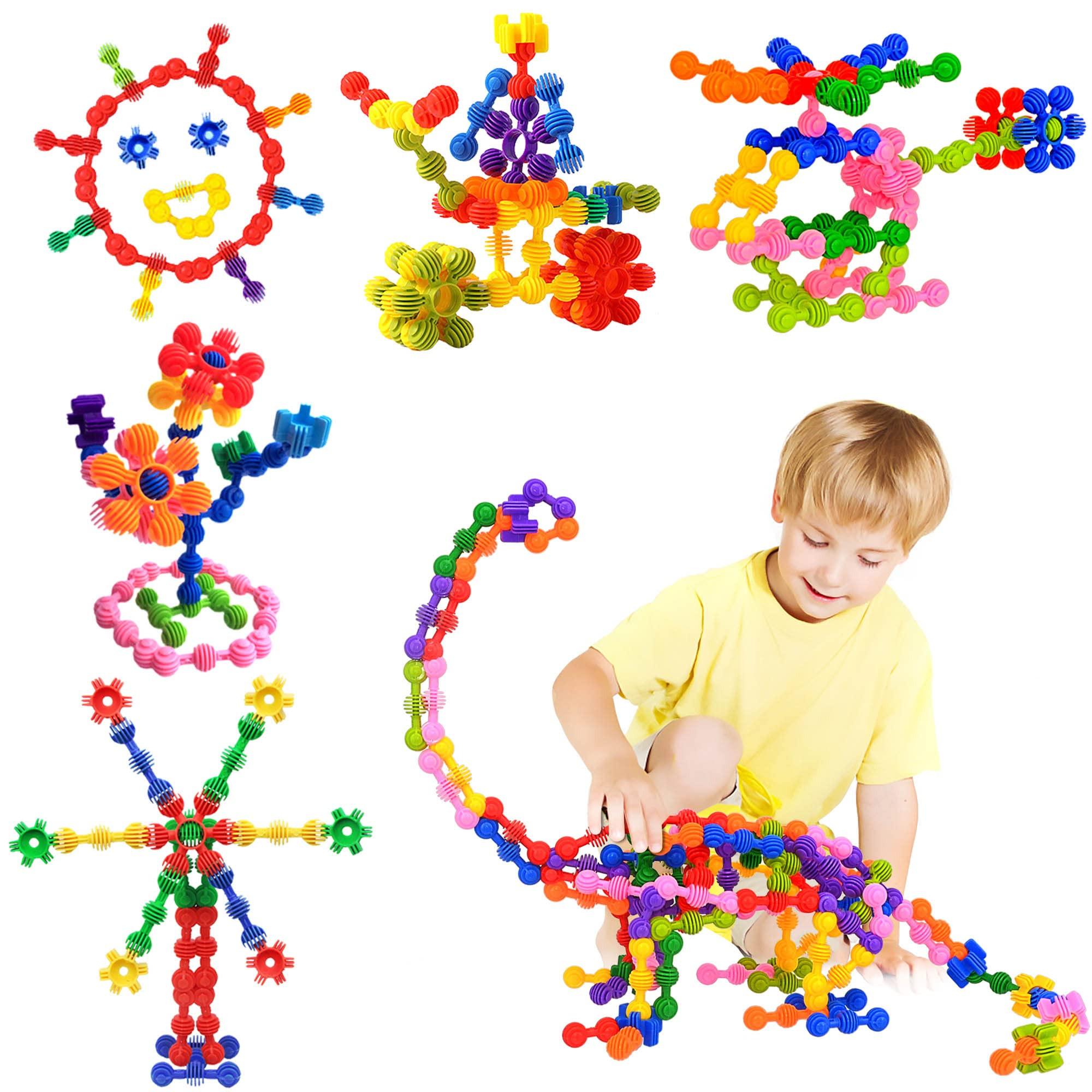 Activity-board  Kreatives Spielzeug-Baustein-Set - 100 PCS Puzzle-Spielzeug für Kinder erstellen 