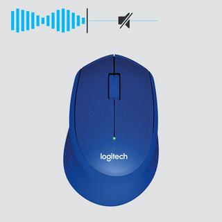 Logitech  M330 Silent Plus - blu 