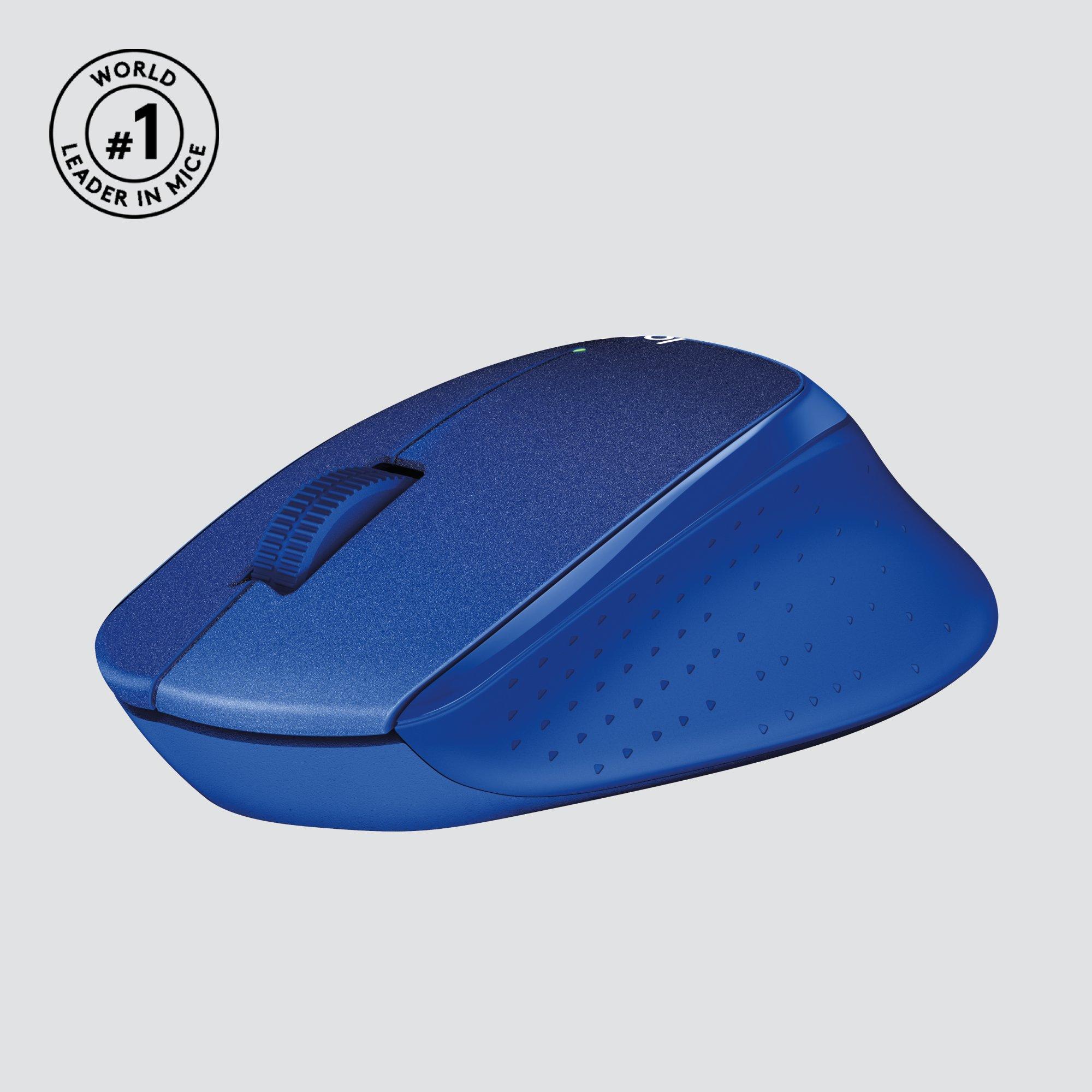 Logitech  M330 Silent Plus - blu 