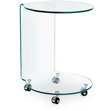 mutoni Beistelltisch Glas Iride rund 45  