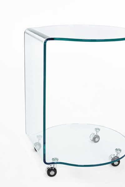 mutoni Beistelltisch Glas Iride rund 45  