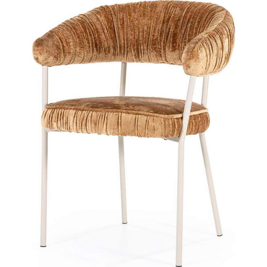 Sedia da pranzo Lizzy Femme senape