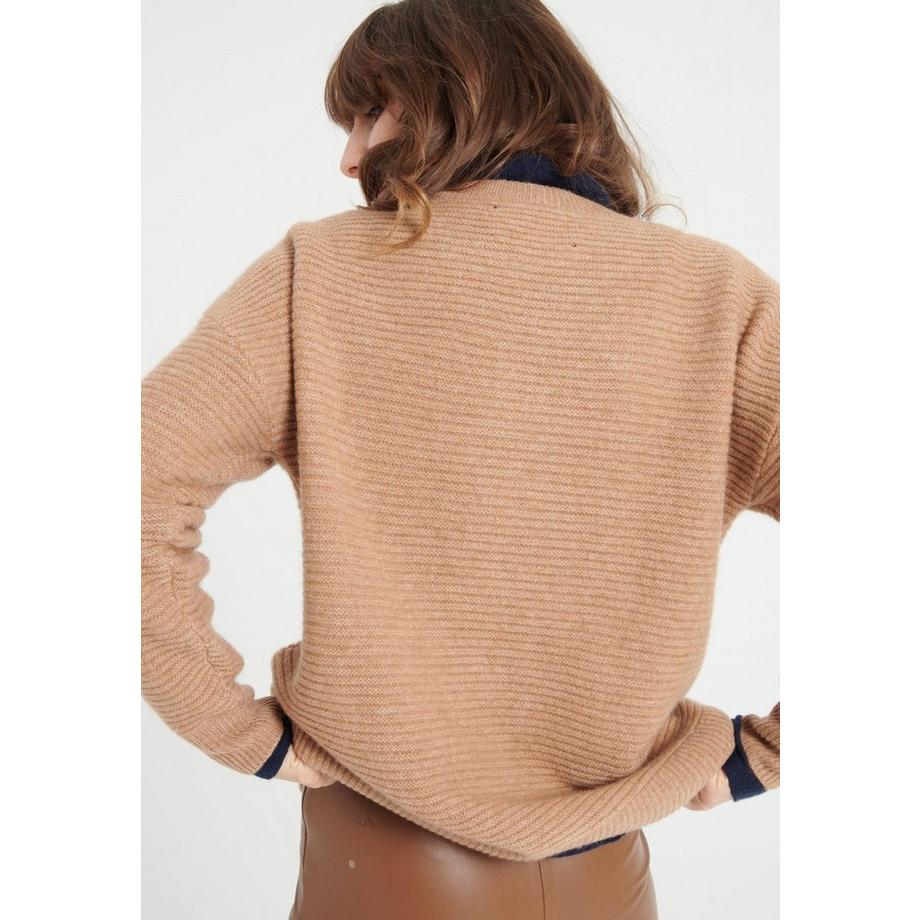 Studio Cashmere8 LILLY 30 Pull col rond 4 fils  