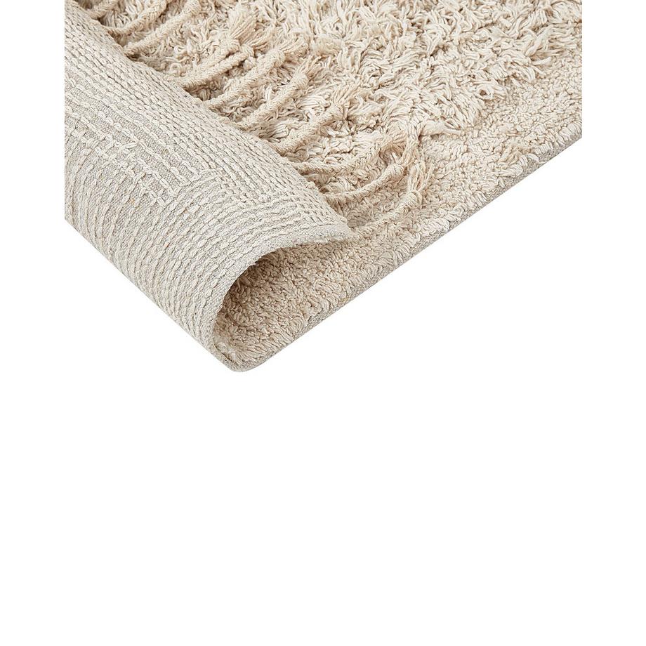 Beliani Tapis de bain en Coton Moderne OLTAN  