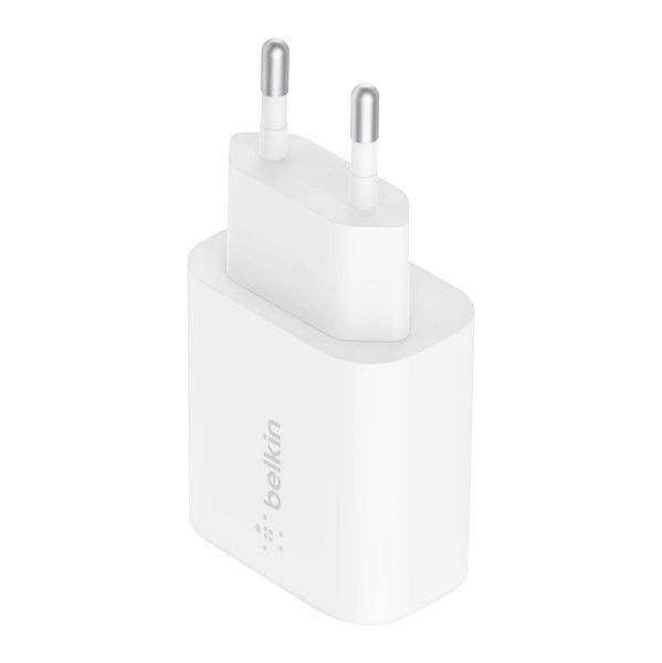 belkin  Chargeur secteur USB-C 25W Belkin Blanc 