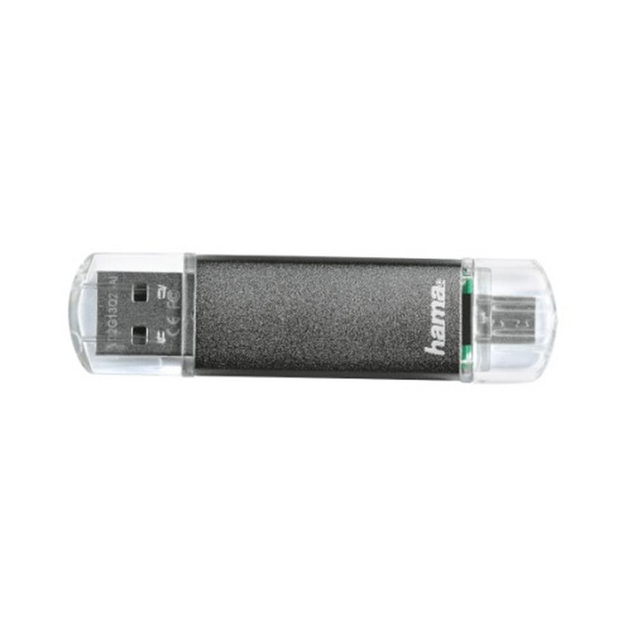 hama  FlashPen Laeta Twin - 16GB USB 2.0 10MBs 