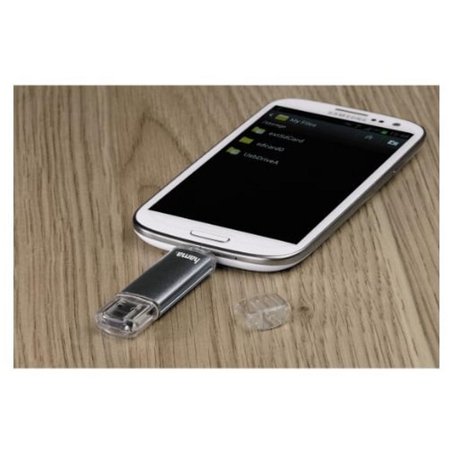 hama  FlashPen Laeta Twin - 16GB USB 2.0 10MBs 