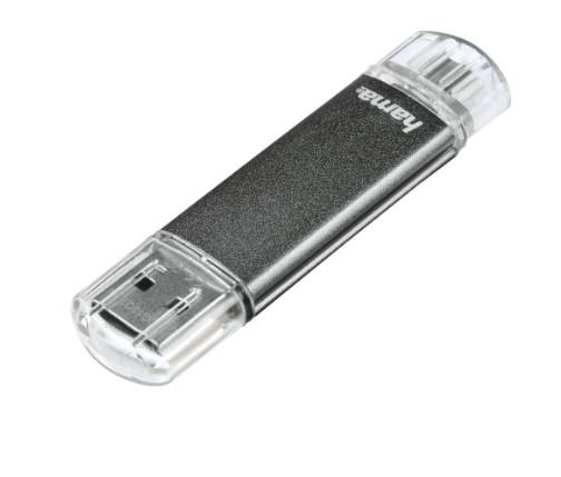 hama  FlashPen Laeta Twin - 16GB USB 2.0 10MBs 