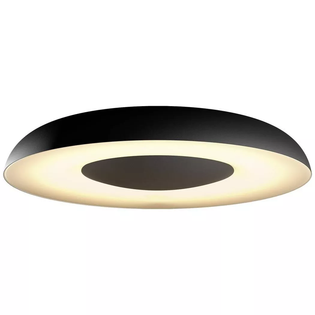 Philips Lighting – Hue White Amb. Still Deckenleuchte 2400lm inkl. Dimmschalter, One Size, Schwarz