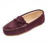 Eastern Counties Leather  moccasins aus Wildleder Pflaume
