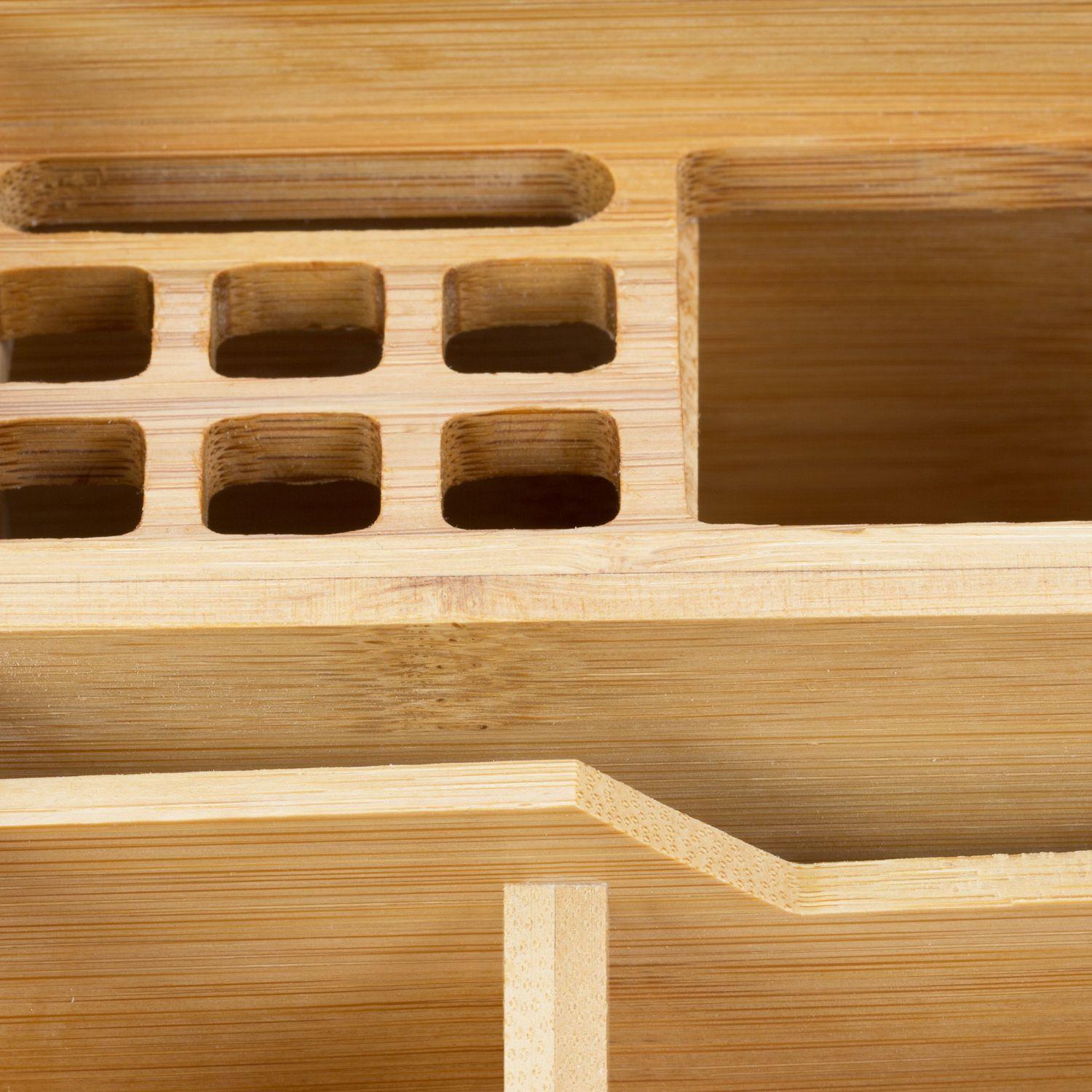 Northix Organisation de bureau en bambou  