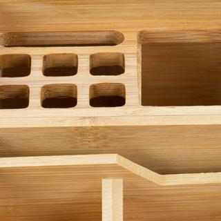 Northix Organisation de bureau en bambou  