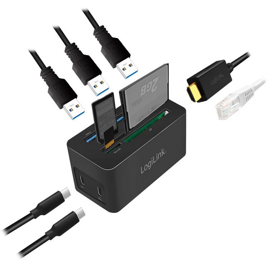 LogiLink  USB 3.2 Mini Docking Station 
