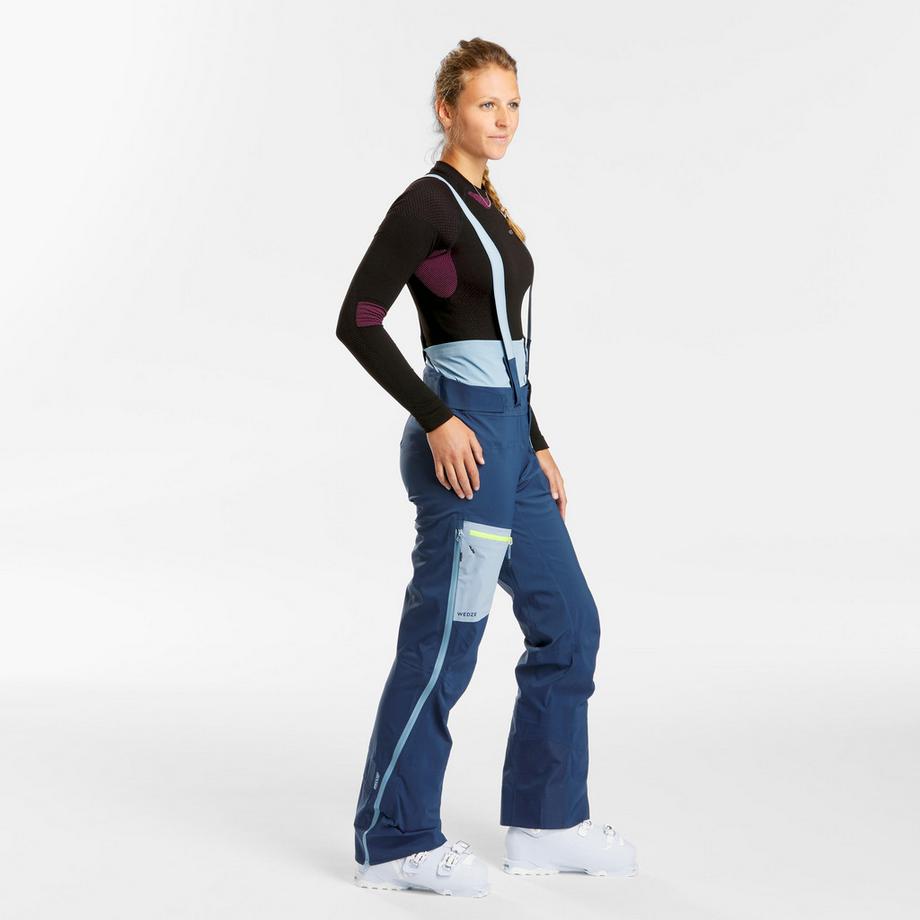 WEDZE  Pantalone sci donna touring - montagna poliestere 