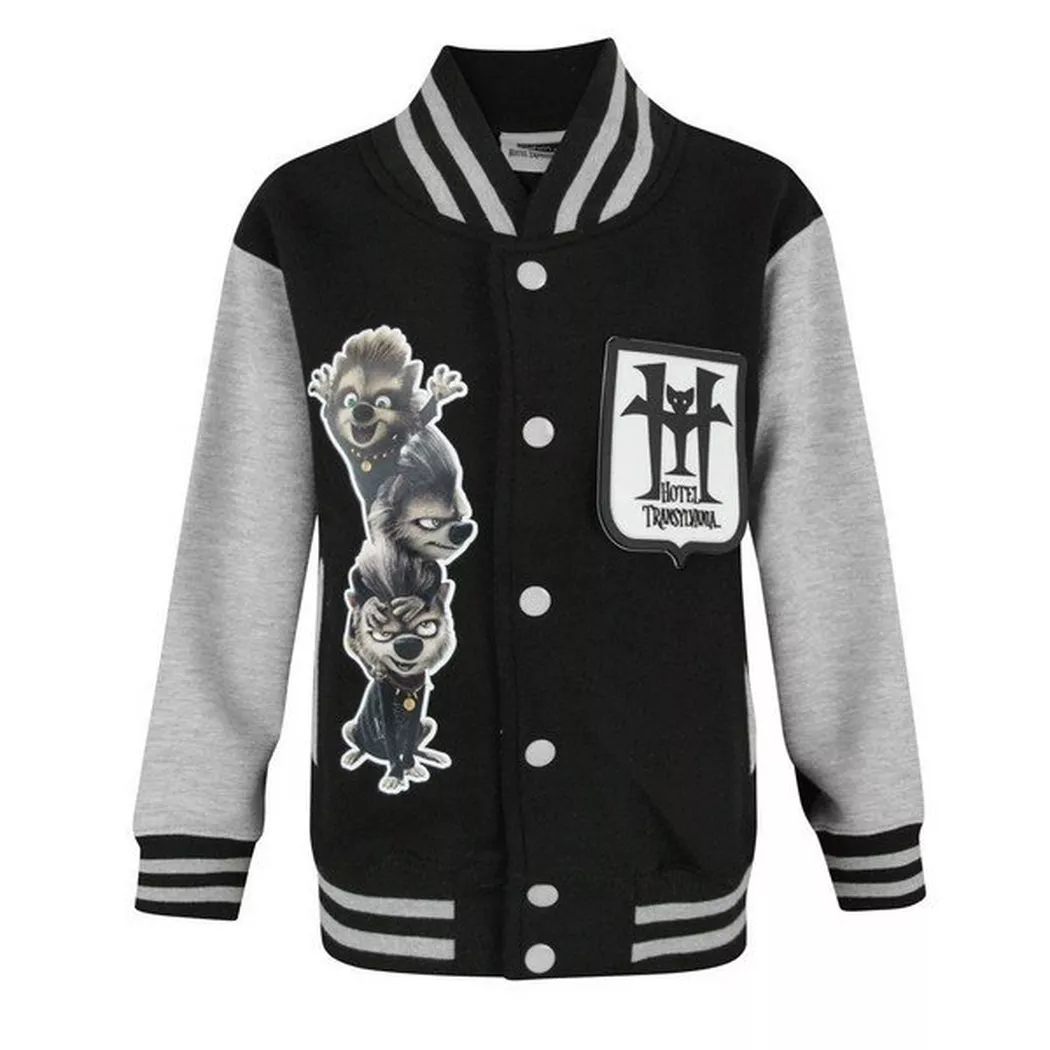 Hotel Transylvania - Varsity Jacke, 104, Schwarz