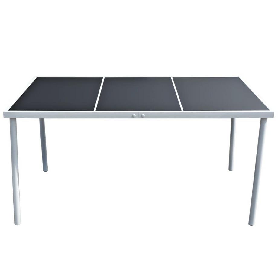 VidaXL Gartentisch glas  