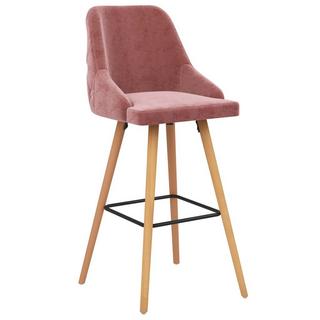 VidaXL Chaise de bar velours  