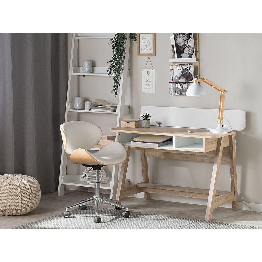 Beliani Table de bureau en MDF Moderne JACKSON  