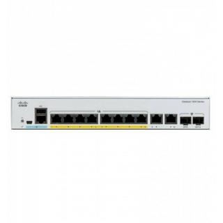 Cisco  8 Port Rail PoE+ Switch C1000-8P-E-2G-L 