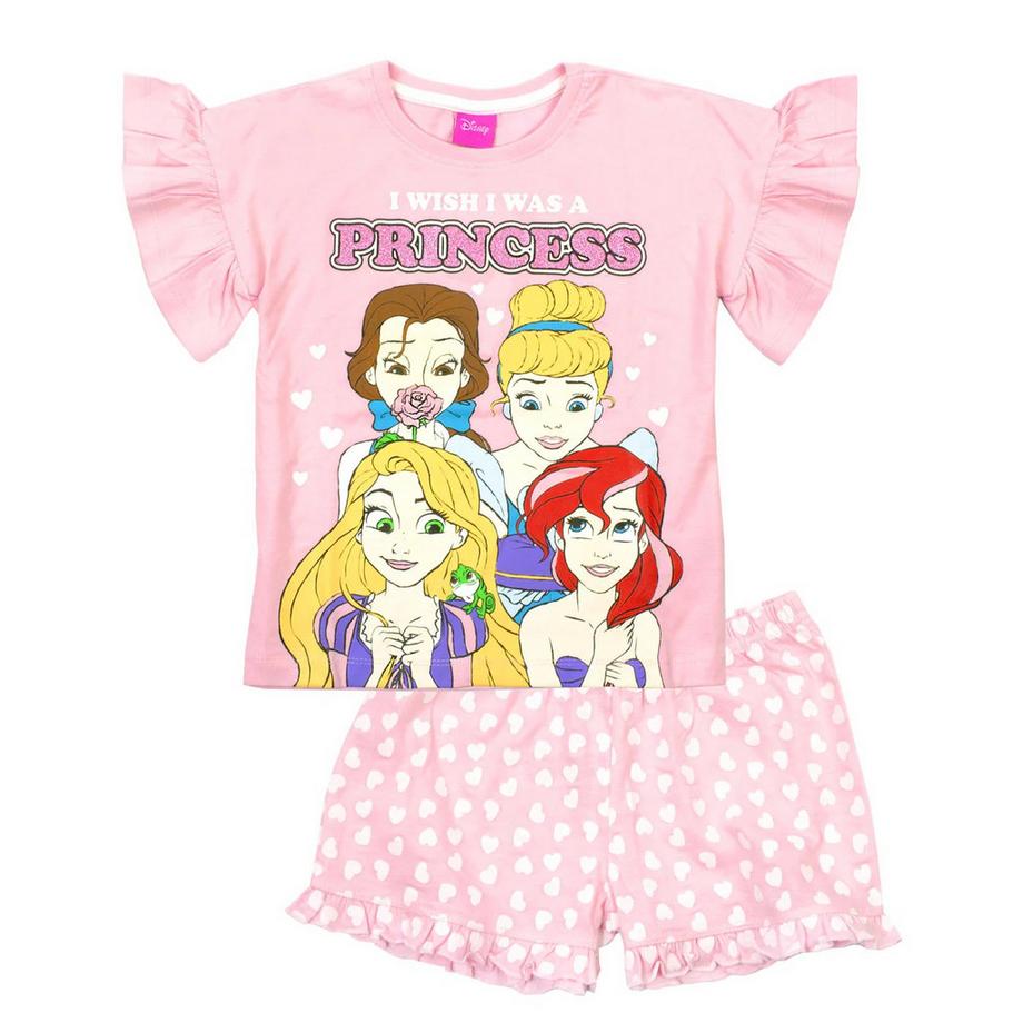 Disney PRINCESS  Schlafanzug mit Shorts 
