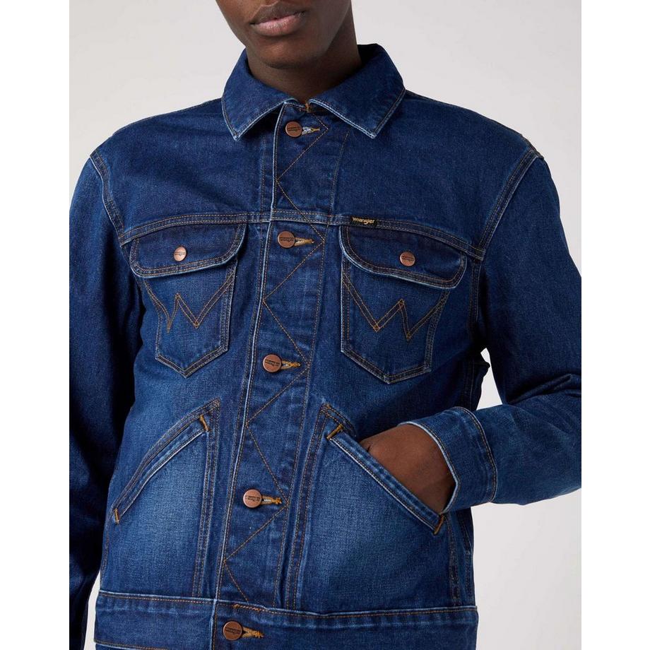 Wrangler 124MJ Giacca di jeans Regular Fit  