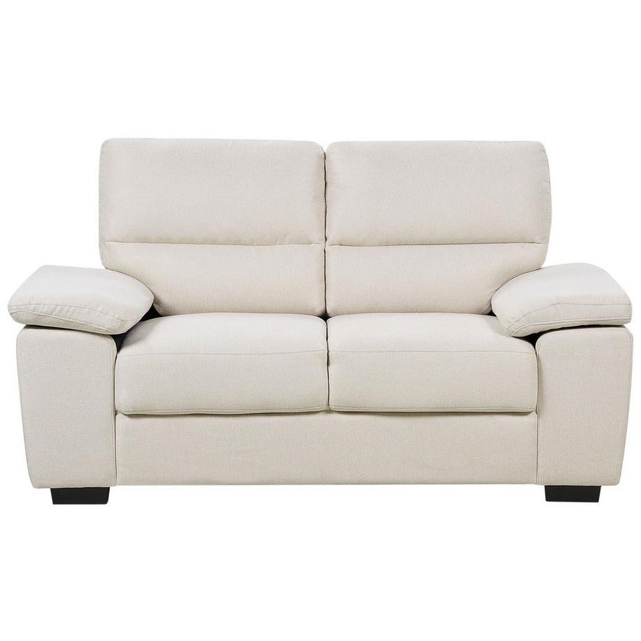 Beliani 2 Sitzer Sofa aus Stoff Skandinavisch VOGAR  