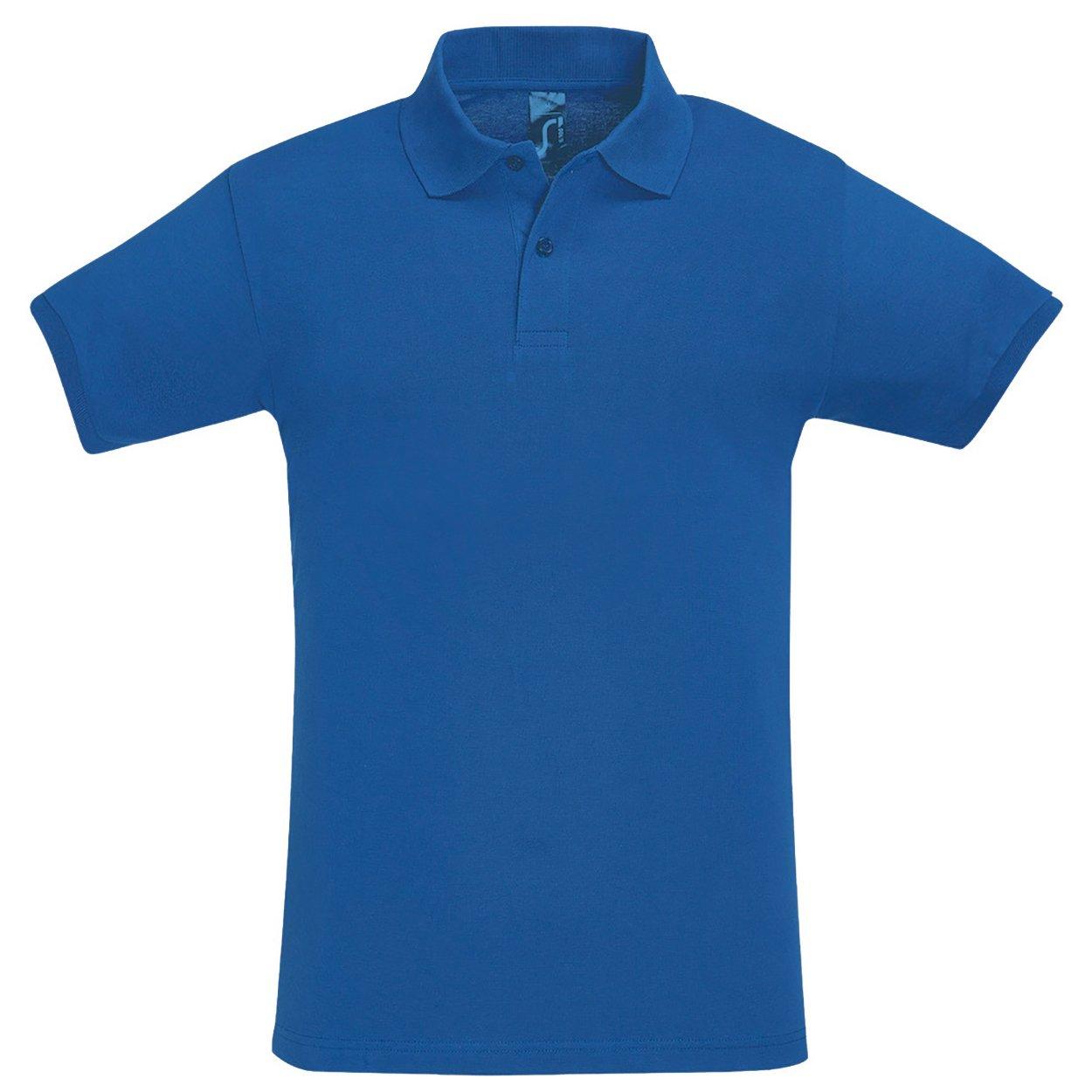 Image of Mens Perfect Pique Poloshirt, Kurzarm Herren Königsblau XL