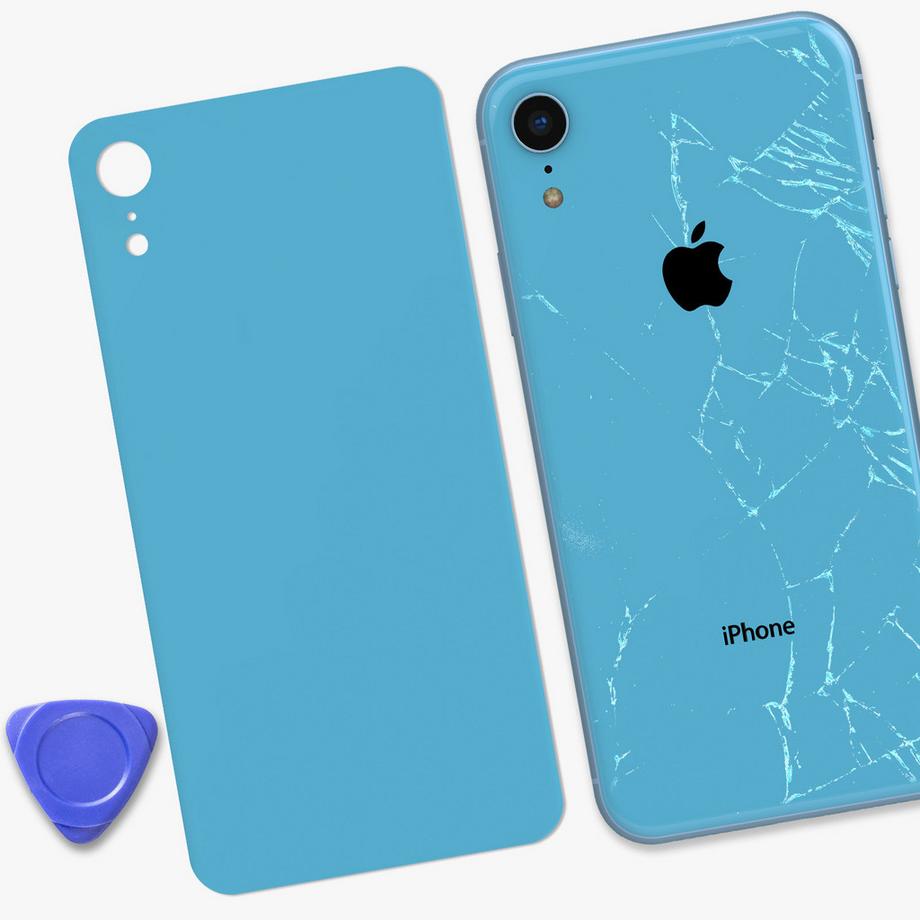Avizar  Vetro posteriore iPhone XR azzurro 