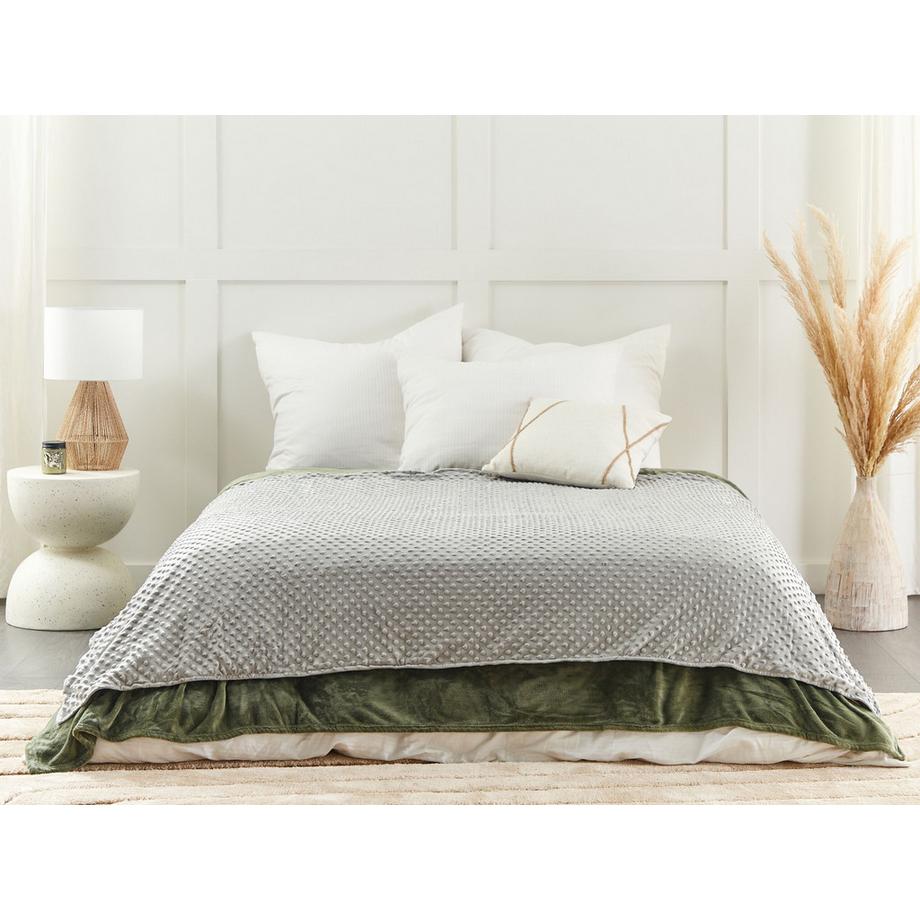 Beliani CALLISTO Fodera per coperta pesante moderna in poliestere  