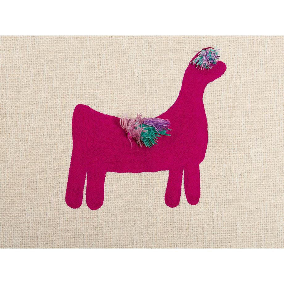 Beliani NANDYAL Plaid Douillet en Coton Boho  