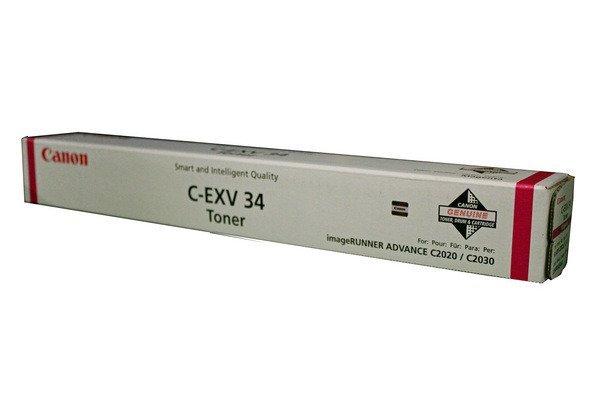 Canon  C-EXV 34 cartuccia toner 1 pz Originale Magenta 