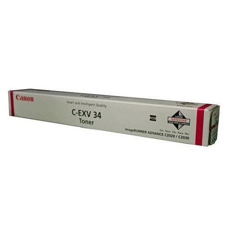 Canon  C-EXV 34 cartuccia toner 1 pz Originale Magenta 