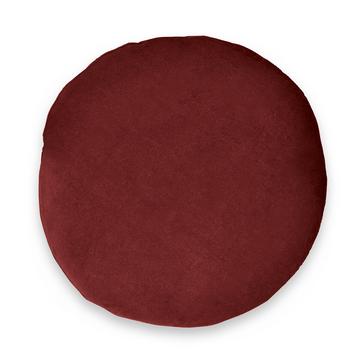 Galette de chaise ronde velours