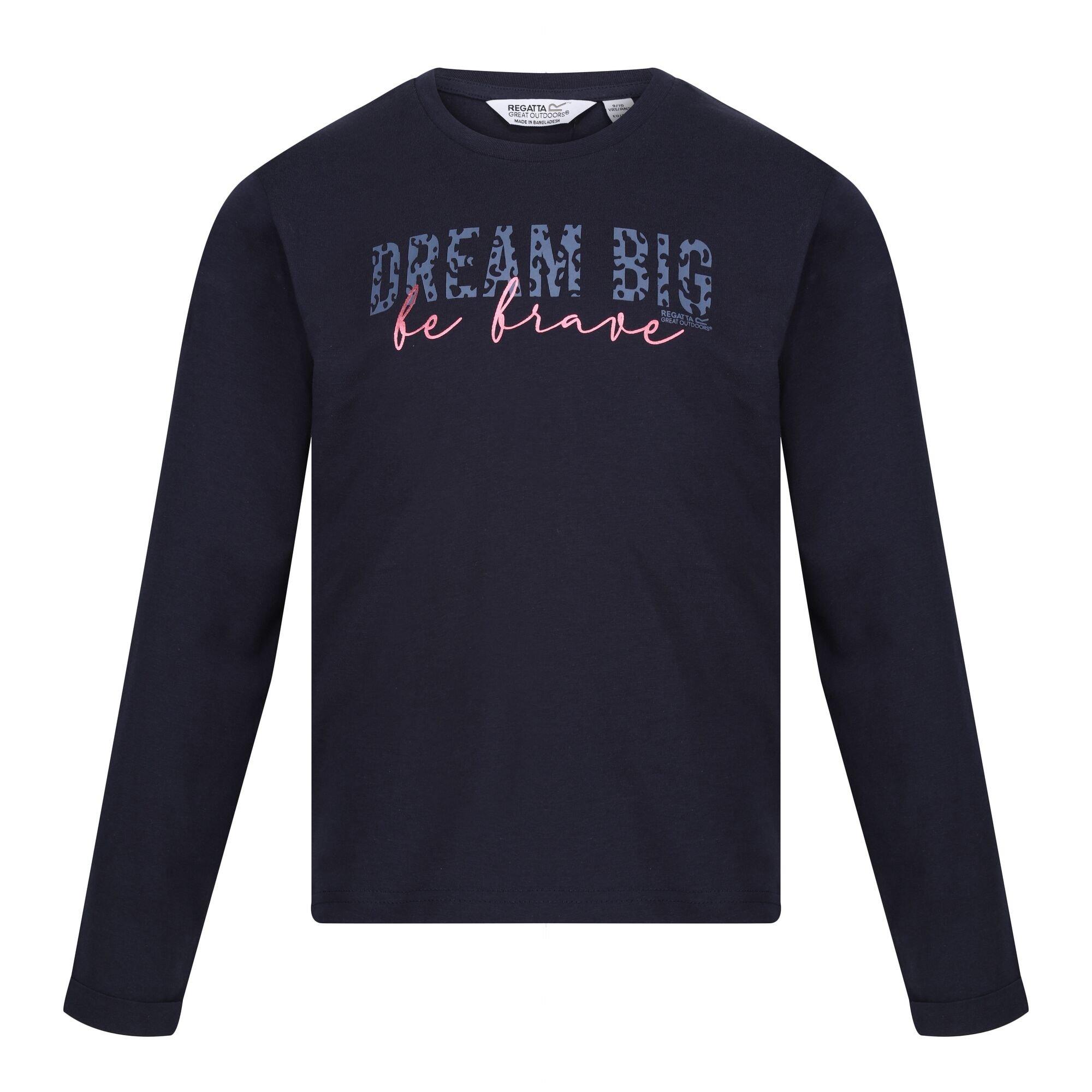 Image of Wenbie Iii Tshirt Langärmlig Mädchen Marine 158