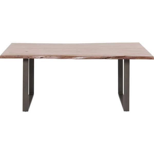 KARE Design Table Harmony Noyer acier brut 200x100cm  