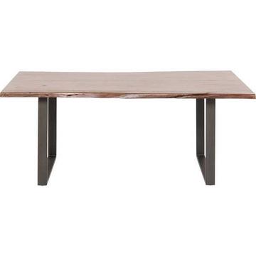 Table Harmony Noyer acier brut 200x100cm