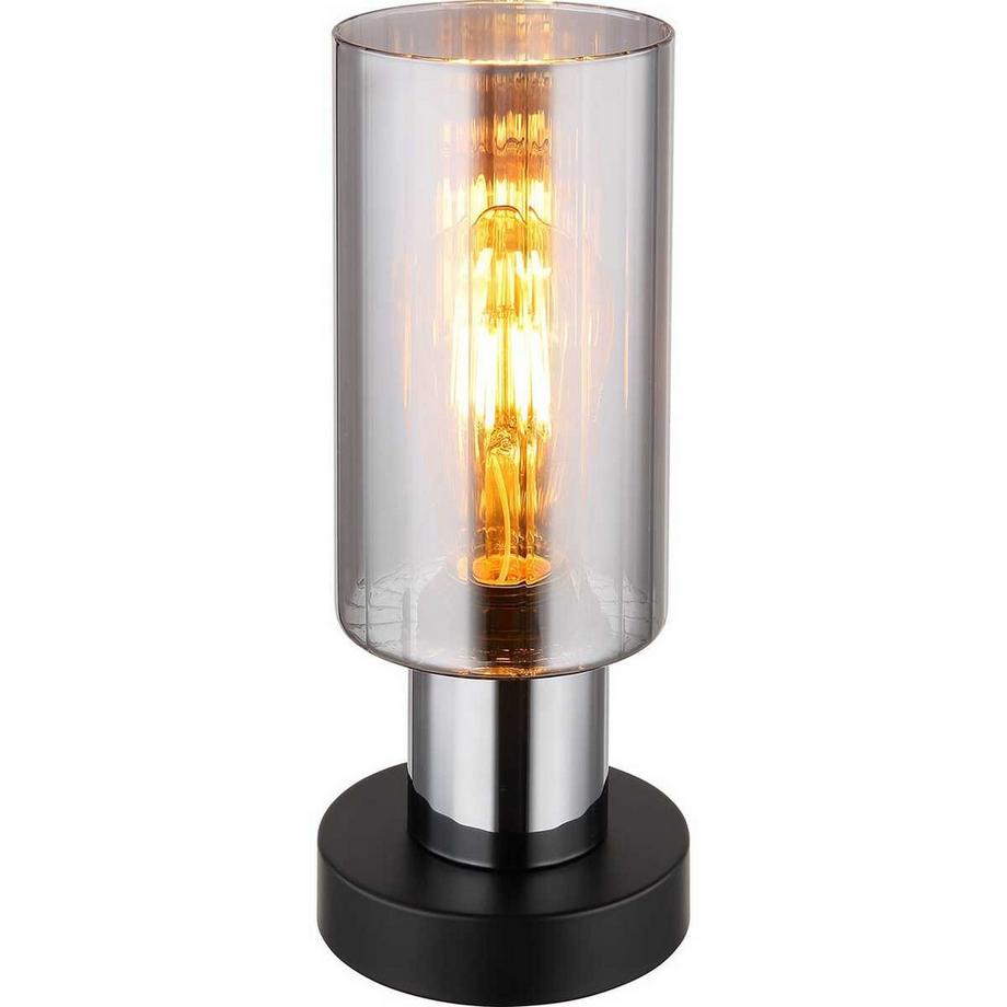 mutoni light Lampe de table Lidaria métal noir mat 1xE27  