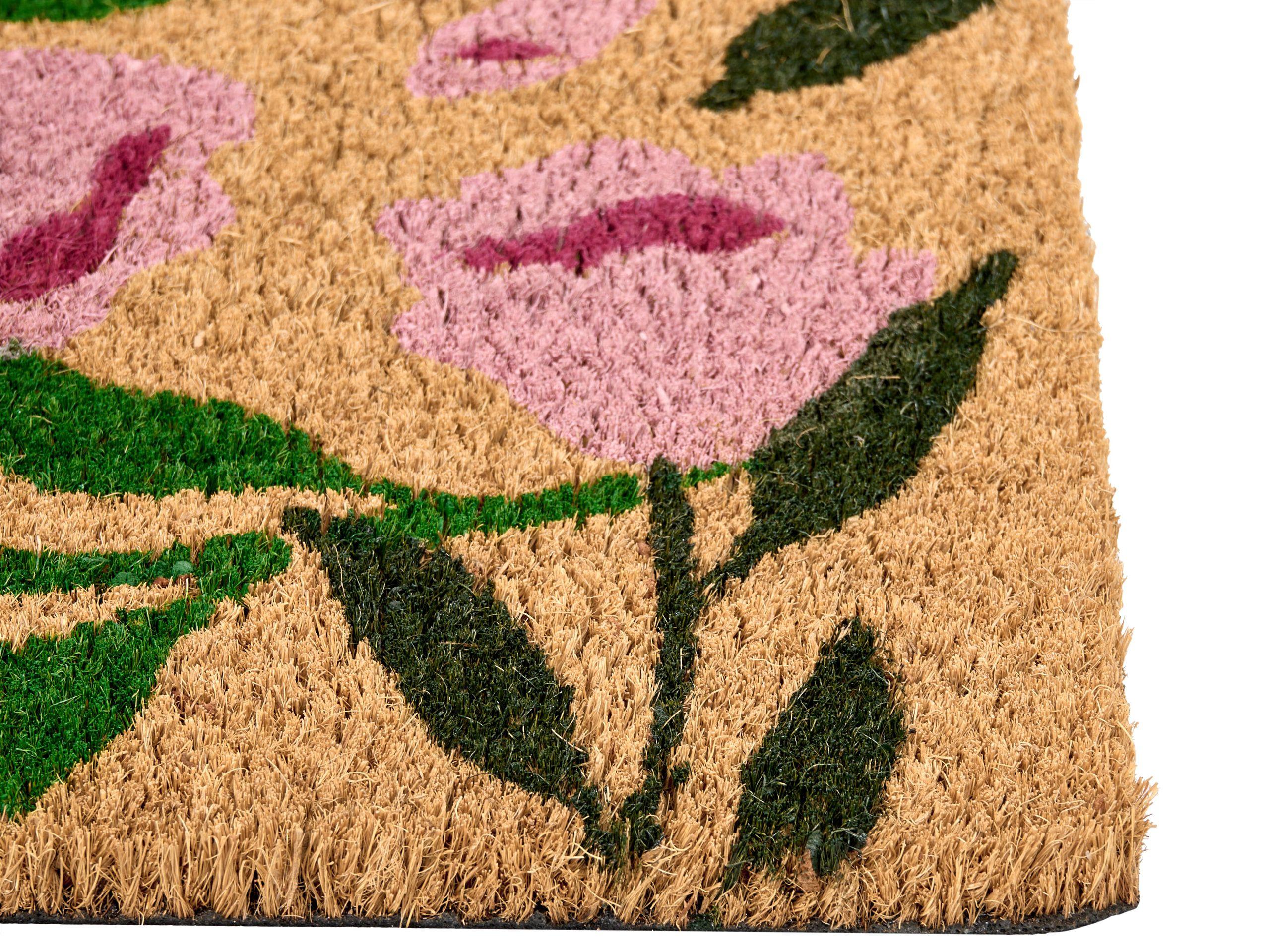 Beliani Tappetino da Ingresso en Fibra di Cocco Classico MANGUAO  