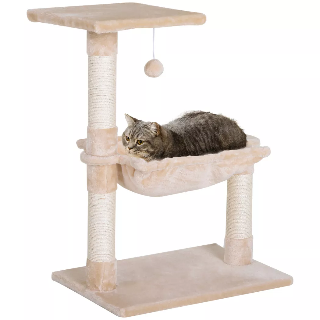 PawHut - Kratzbaum, One Size, Beige