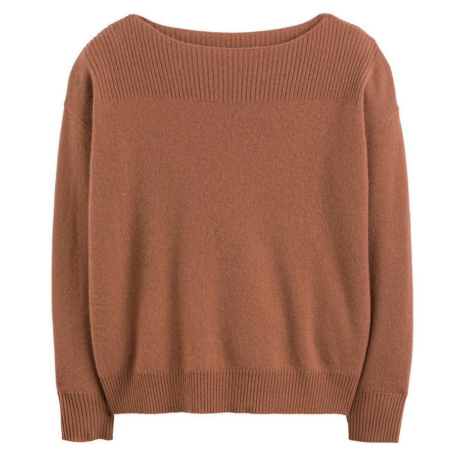 La Redoute Collections Pullover U-Boot-Ausschnitt  