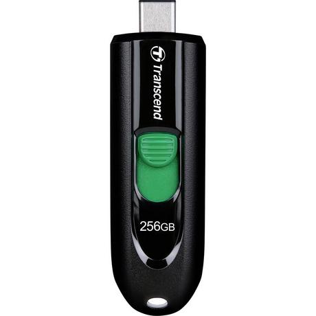 Transcend  JetFlash 790C USB-Stick 256 GB Schwarz  USB-C® USB 3.2 (Gen 1) 