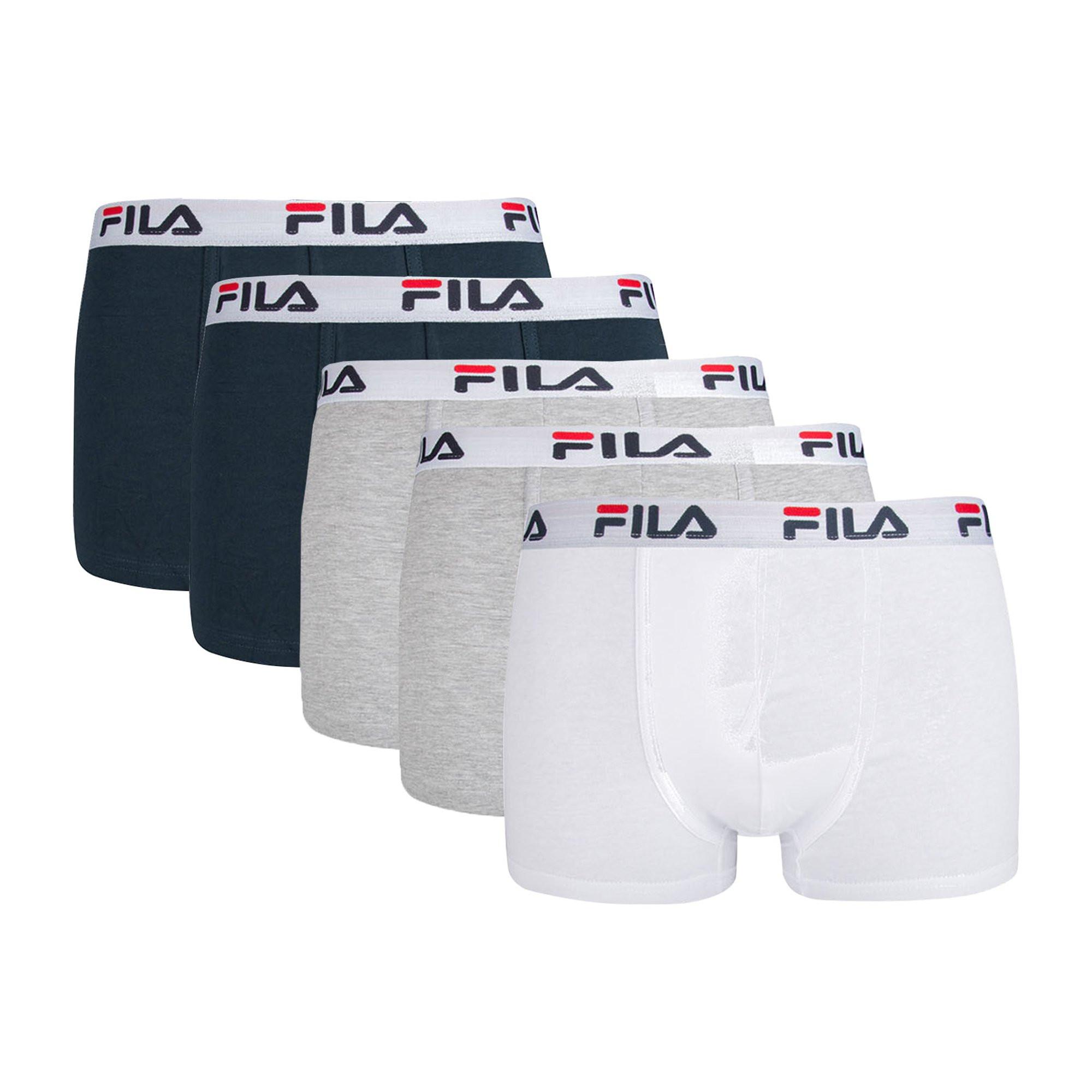 FILA  Boxer  Pack de 5 Stretch 